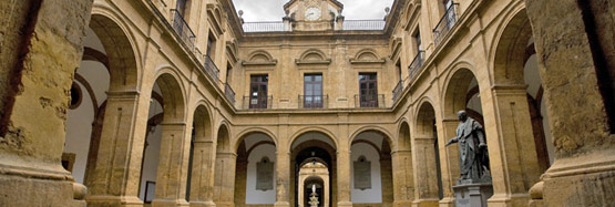 Rectory courtyard